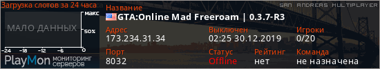 баннер для сервера samp. GTA:Online Mad Freeroam | 0.3.7-R3