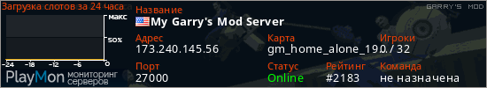 баннер для сервера garrysmod. My Garry's Mod Server