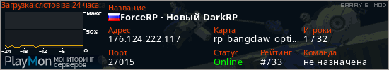 баннер для сервера garrysmod. ForceRP - Новый DarkRP