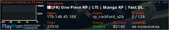 баннер для сервера garrysmod. [FR] One Piece RP | LTI | Manga RP | Fast DL.