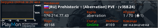 баннер для сервера ark. [RU] Prehistoric :: [Aberration] PVE - (v358.24)