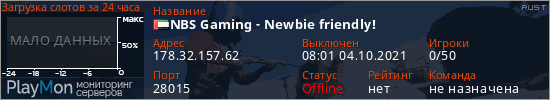 баннер для сервера rust. NBS Gaming - Newbie friendly!