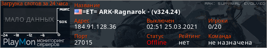 баннер для сервера ark. =ET= ARK-Ragnarok - (v324.24)