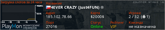 баннер для сервера cs. 4EVER CRAZY (Just4FUN) &reg;