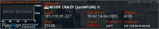 баннер для сервера cs. 4EVER CRAZY (Just4FUN) &reg;