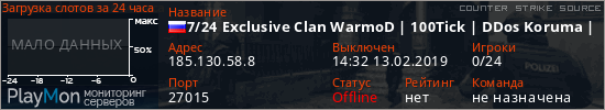 баннер для сервера css. 7/24 Exclusive Clan WarmoD | 100Tick | DDos Koruma | TURKCS.net
