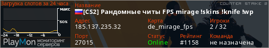 баннер для сервера cs2. [CS2] Рандомные читы FPS mirage !skins !knife !wp