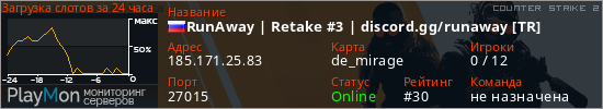 баннер для сервера cs2. RunAway | Retake #3 | discord.gg/runaway [TR]