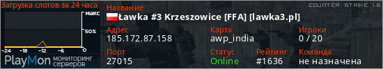 баннер для сервера cs. Ławka #3 Krzeszowice [FFA] [lawka3.pl]