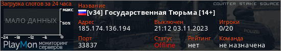 баннер для сервера css. [v34] Государственная Тюрьма [14+]