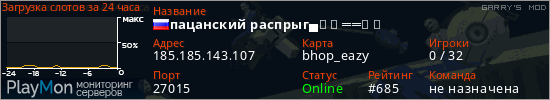 баннер для сервера garrysmod. пацанский распрыг▄︻ デ ══━ 一