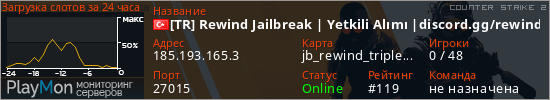 баннер для сервера cs2. [TR] Rewind Jailbreak | +16 Komutçu | discord.gg/rewind - proo