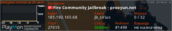баннер для сервера cs2. Fire Community Jailbreak - prooyun.net