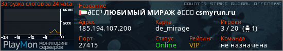 баннер для сервера csgo. 🏹 ЛЮБИМЫЙ МИРАЖ 💘 csmyrun.ru