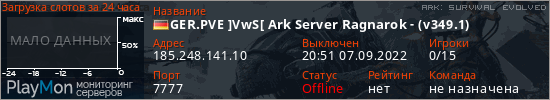 баннер для сервера ark. GER.PVE ]VwS[ Ark Server Ragnarok - (v349.1)