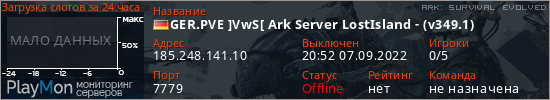 баннер для сервера ark. GER.PVE ]VwS[ Ark Server LostIsland - (v349.1)