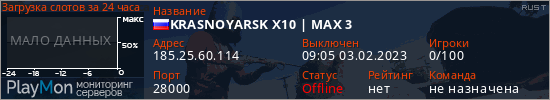 баннер для сервера rust. KRASNOYARSK X10 | MAX 3