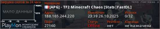 баннер для сервера tf2. [APG] - TF2 Minecraft Chaos [Stats|FastDL]