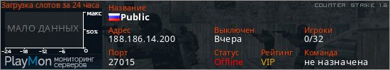 баннер для сервера cs. Public
