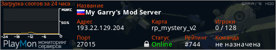 баннер для сервера garrysmod. My Garry's Mod Server