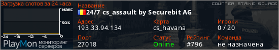 баннер для сервера css. 24/7 cs_assault by Securebit AG