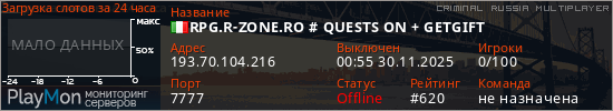 баннер для сервера crmp. RPG.R-ZONE.RO # QUESTS ON + GETGIFT
