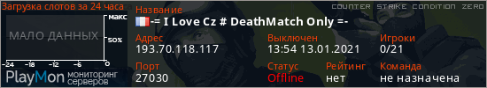 баннер для сервера cz. -= I Love Cz # DeathMatch Only =-