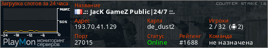 баннер для сервера cs. .:: JacK GameZ Public|24/7 ::.