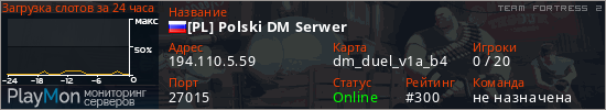 баннер для сервера tf2. [PL] Polski DM Serwer