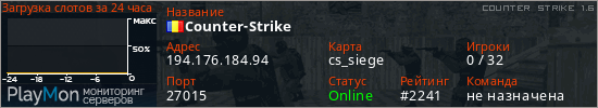 баннер для сервера cs. Counter-Strike