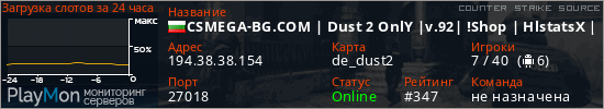 баннер для сервера css. CSMEGA-BG.COM | Dust 2 OnlY |v.92| !Shop | HlstatsX | VIP