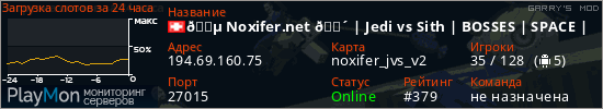 баннер для сервера garrysmod. 🔵 Noxifer.net 🔴 | Jedi vs Sith | BOSSES | SPACE | GUILDS