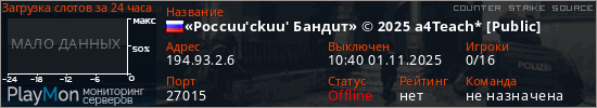 баннер для сервера css. «Россuu'ckuu' Бандuт» © 2025 a4Teach* [Public]