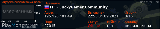 баннер для сервера garrysmod. TTT - LuckyGamer Community