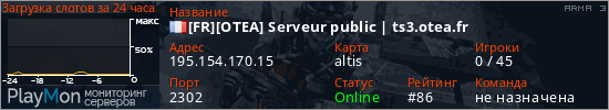 баннер для сервера arma3. [FR][OTEA] Serveur public | ts3.otea.fr