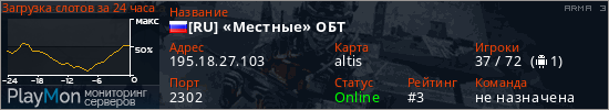 баннер для сервера arma3. [RU] «Местные» ОБТ