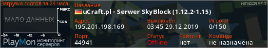 баннер для сервера minecraft. uCraft.pl - Serwer SkyBlock (1.12.2-1.15)