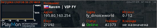 баннер для сервера cs. Raven | VIP FY