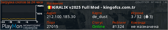 баннер для сервера cs. KiRALIK v2025 Full Mod - kingofcs.com.tr