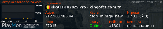 баннер для сервера cs. KiRALIK v2025 Pro - kingofcs.com.tr
