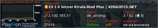 баннер для сервера cs. CS 1.6 Server Kirala Mod Plus | KINGOFCS.NET
