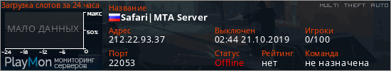 баннер для сервера mta. Safari|MTA Server