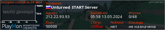 баннер для сервера unturned. Unturned START Server