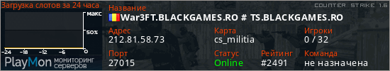 баннер для сервера cs. War3FT.BLACKGAMES.RO # TS.BLACKGAMES.RO