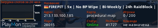 баннер для сервера rust. FIREPIT | 5x | No BP Wipe | Bi-Weekly | 24h RaidBlock | Kits