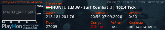 баннер для сервера csgo. [HUN] ★ E.M.W - Surf Combat ★ | 102.4 Tick