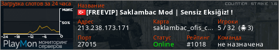 баннер для сервера cs. [FREEVIP] Saklambac Mod | Geri Donduk !