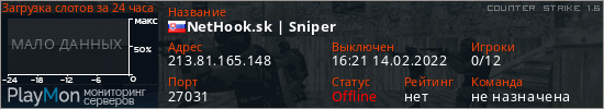 баннер для сервера cs. NetHook.sk | Sniper