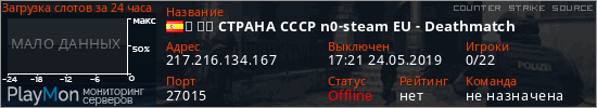 баннер для сервера css. ✔ ✪☭ СТРАНА СССР n0-steam EU - Deathmatch