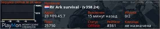 баннер для сервера ark. RV Ark survival - (v358.24)